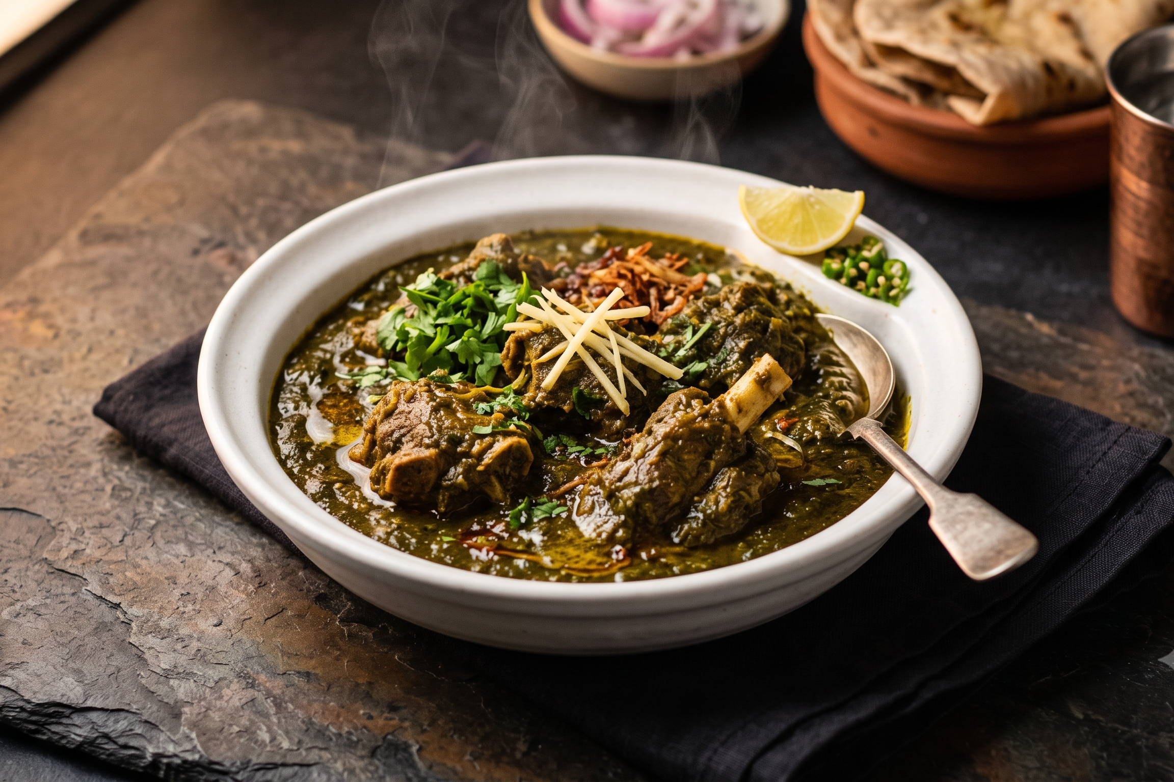 Mutton Palak